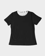 Load image into Gallery viewer, Women's black joy. Tee