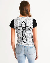 Load image into Gallery viewer, Women's black joy. Tee