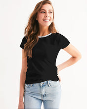 Load image into Gallery viewer, Women's black joy. Tee
