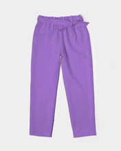 Load image into Gallery viewer, Women's amethyst joy. Belted Tapered Pants