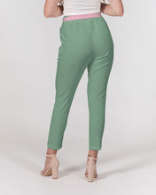 Load image into Gallery viewer, Women&#39;s tropical joy. Belted Tapered Pants
