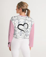 Load image into Gallery viewer, Women&#39;s love joy. Cropped Sweatshirt
