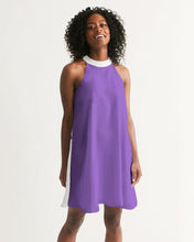 Load image into Gallery viewer, Women&#39;s amethyst joy. Halter Dress
