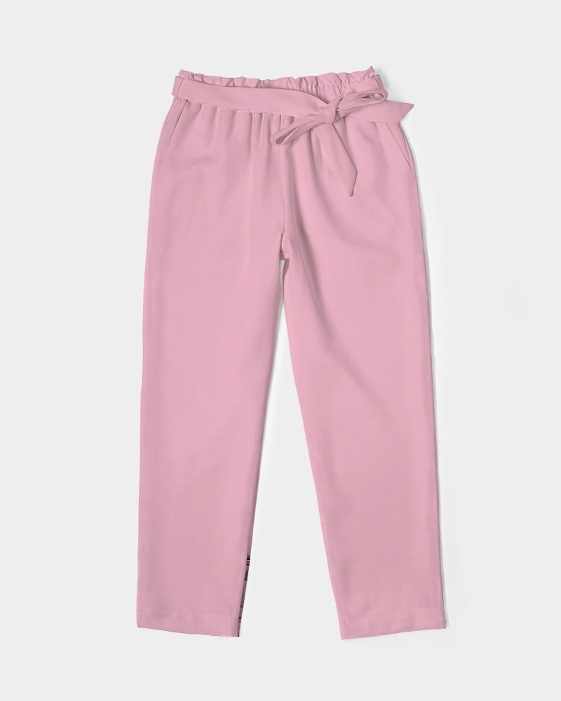 Women's love joy. Belted Tapered Pants