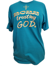 Load image into Gallery viewer, 2022 Trusting God. Resolution T-shirt
