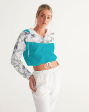 Load image into Gallery viewer, Women&#39;s faith joy. Cropped Windbreaker
