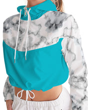 Load image into Gallery viewer, Women&#39;s faith joy. Cropped Windbreaker
