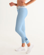 Load image into Gallery viewer, Women&#39;s sky blue joy. Yoga Pants
