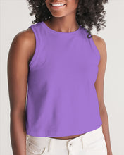 Load image into Gallery viewer, Women&#39;s amethyst joy. Cropped Tank
