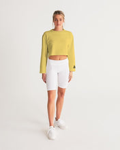 Load image into Gallery viewer, Women&#39;s hope joy. Cropped Sweatshirt
