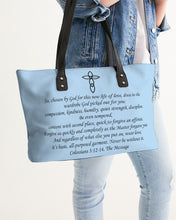 Load image into Gallery viewer, joy. company Bible verse Stylish Tote
