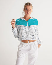 Load image into Gallery viewer, Women&#39;s joy. Cropped Windbreaker
