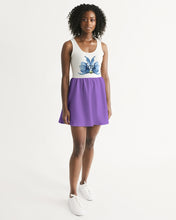 Load image into Gallery viewer, Women&#39;s amethyst joy. Scoop Neck Skater Dress
