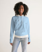 Load image into Gallery viewer, Women&#39;s sky blue joy. Hoodie
