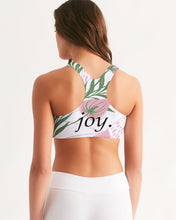 Load image into Gallery viewer, Women&#39;s tropical joy. Seamless Sports Bra
