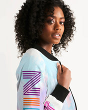 Load image into Gallery viewer, Women&#39;s BTS joy. Bomber Jacket
