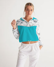 Load image into Gallery viewer, Women&#39;s faith joy. Cropped Windbreaker
