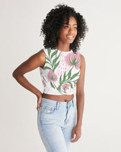 Load image into Gallery viewer, Women&#39;s tropical joy. Twist-Front Tank
