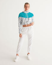 Load image into Gallery viewer, Women&#39;s joy. Cropped Windbreaker
