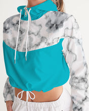 Load image into Gallery viewer, Women&#39;s faith joy. Cropped Windbreaker
