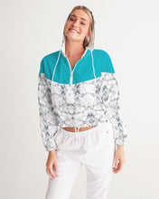 Load image into Gallery viewer, Women&#39;s joy. Cropped Windbreaker
