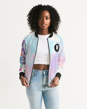 Load image into Gallery viewer, Women&#39;s BTS joy. Bomber Jacket
