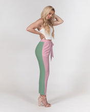 Load image into Gallery viewer, Women&#39;s love joy. Belted Tapered Pants
