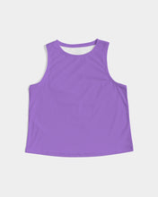 Load image into Gallery viewer, Women&#39;s amethyst joy. Cropped Tank
