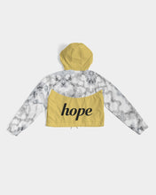 Load image into Gallery viewer, Women&#39;s hope joy. Cropped Windbreaker
