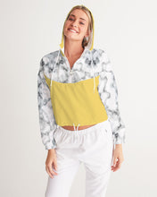 Load image into Gallery viewer, Women&#39;s hope joy. Cropped Windbreaker
