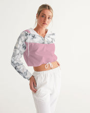 Load image into Gallery viewer, Women&#39;s love joy. Cropped Windbreaker
