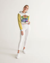 Load image into Gallery viewer, Women&#39;s summer joy. Cropped Hoodie
