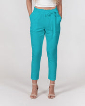 Load image into Gallery viewer, Women&#39;s faith joy. Belted Tapered Pants
