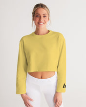 Load image into Gallery viewer, Women&#39;s hope joy. Cropped Sweatshirt
