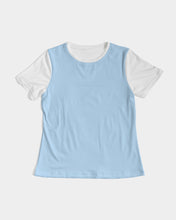 Load image into Gallery viewer, Women&#39;s sky blue joy. Tee
