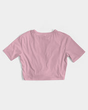 Load image into Gallery viewer, Women&#39;s love joy. Twist-Front Cropped Tee
