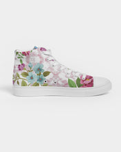 Load image into Gallery viewer, Women&#39;s joy. Hightop Canvas Shoe
