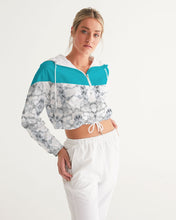 Load image into Gallery viewer, Women&#39;s joy. Cropped Windbreaker
