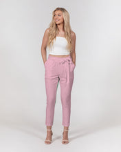 Load image into Gallery viewer, Women&#39;s love joy. Belted Tapered Pants
