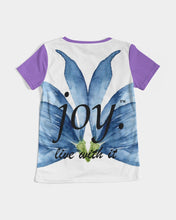 Load image into Gallery viewer, Women&#39;s amethyst joy. V-Neck Tee
