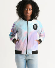 Load image into Gallery viewer, Women&#39;s BTS joy. Bomber Jacket
