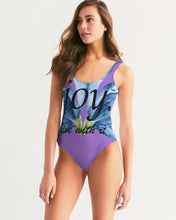 Load image into Gallery viewer, Women&#39;s amethyst joy. One-Piece Swimsuit
