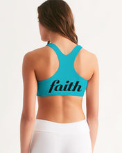 Load image into Gallery viewer, Women&#39;s faith joy. Seamless Sports Bra
