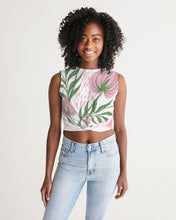 Load image into Gallery viewer, Women&#39;s tropical joy. Twist-Front Tank
