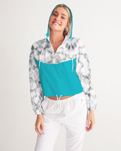 Load image into Gallery viewer, Women&#39;s faith joy. Cropped Windbreaker
